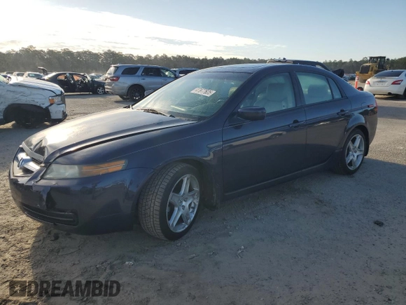 2006 Acura TL with VIN 19UUA66286A071719, listed as a Copart auction lot 47877625 with 187,398 mi miles and Salvage Title. Bid and sale history available at carsss.com. Image 1.