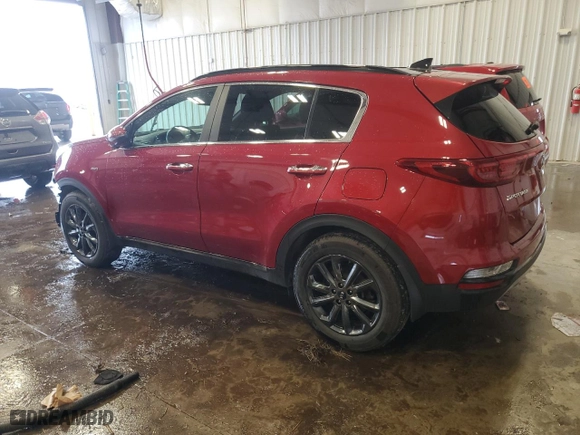 2020 Kia Sportage S with VIN KNDP6CAC1L7697410, listed as a Copart auction lot 52298895 with 60,900 mi miles and Salvage Title. Bid and sale history available at carsss.com. Image 2.