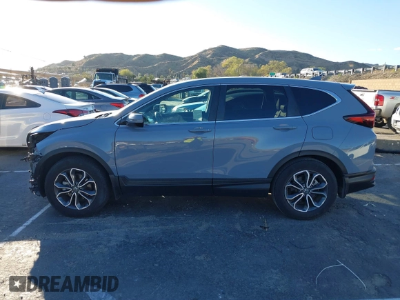 2022 Honda CR-V EX-L with VIN 5J6RW1H88NA018750, listed as a IAAI auction lot 41611676 with 14,089 mi miles. Bid and sale history available at carsss.com. Image 15.