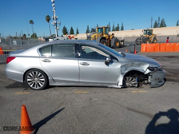 2015 Acura RLX Advance Pkg with VIN JH4KC1F91FC000347, listed as a IAAI auction lot 41323967 with 98,957 mi miles. Bid and sale history available at carsss.com. Image 13.