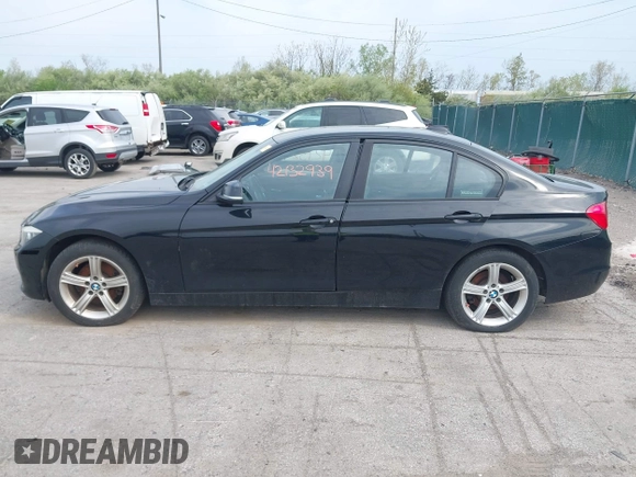 2015 BMW 3 Series 328i with VIN WBA3A5G57FNS87368, listed as a IAAI auction lot 42132939 with 115,289 mi miles. Bid and sale history available at carsss.com. Image 14.