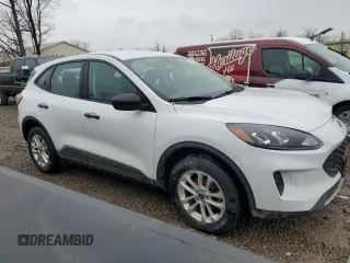 2021 Ford Escape S with VIN 1FMCU9F68MUA50124, listed as a Copart auction lot 52160715 with 65,124 mi miles and Salvage title. Bid and sale history available at DreamBid. Image 4.