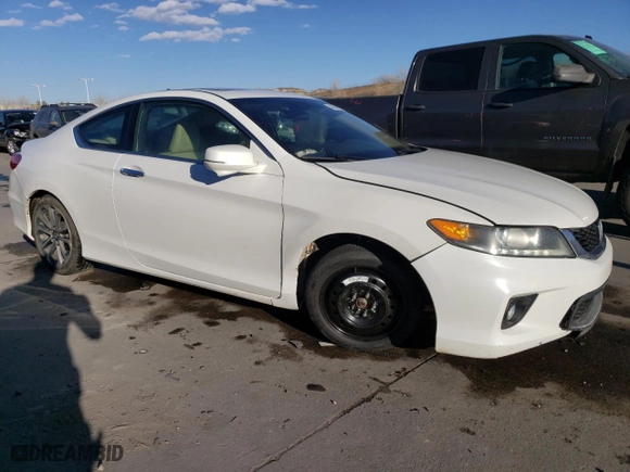 2013 Honda Accord Cpe EX-L with VIN 1HGCT2B8XDA000267, listed as a Copart auction lot 44244145 with NaN miles and Salvage Title. Bid and sale history available at carsss.com. Image 4.