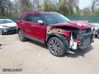 2016 Ford Explorer Platinum with VIN 1FM5K8HT5GGD22093, listed as a IAAI auction lot 42081561 with 100,645 mi miles. Bid and sale history available at carsss.com. Image 1.