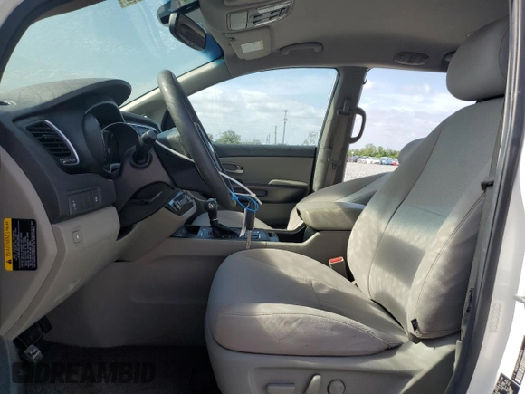 2016 Kia Sedona LX with VIN KNDMB5C14G6148625, listed as a Copart auction lot 53874675 with 168,688 mi miles and Salvage Title. Bid and sale history available at carsss.com. Image 7.
