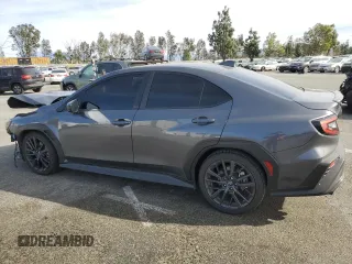 2022 Subaru WRX Premium with VIN JF1VBAF69N9003263, listed as a Copart auction lot 42211255 with 33,555 mi miles and Salvage Title. Bid and sale history available at DreamBid. Image 2.