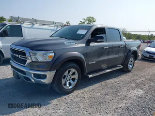 2019 Ram 1500 Big Horn/Lone Star with VIN 1C6RRFFG7KN817399, listed as a IAAI auction lot 40296231 with 63,708 mi miles. Bid and sale history available at carsss.com. Image 17.