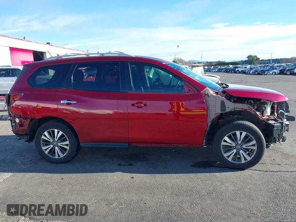 2018 Nissan Pathfinder SV with VIN 5N1DR2MN5JC626504, listed as a IAAI auction lot 41206405 with 128,863 mi miles. Bid and sale history available at carsss.com. Image 14.