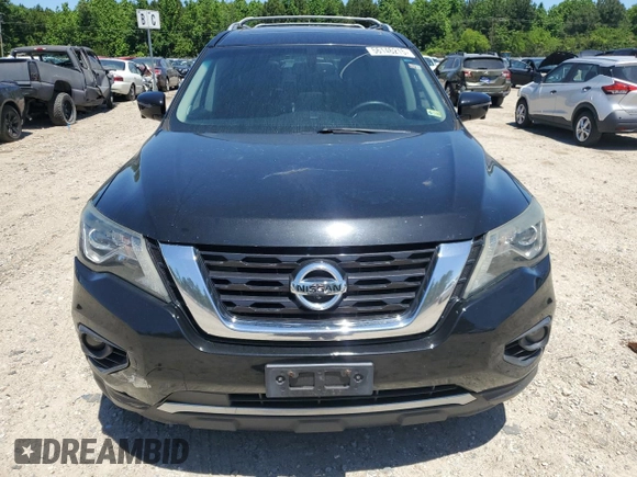 2017 Nissan Pathfinder SL z VIN 5N1DR2MN7HC603753, wystawiony jako Copart lot #56146215 z przebiegiem 192 748 mil mil oraz Czysty tytuł • Clean title. Historia ofert i sprzedaży dostępna na DreamBid. Obrazek 6.