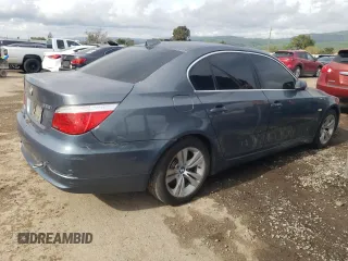 2010 BMW 5 Series 528i with VIN WBANU5C58AC128675, listed as a Copart auction lot 49056904 with 147,410 mi miles and Clean Title. Bid and sale history available at carsss.com. Image 3.