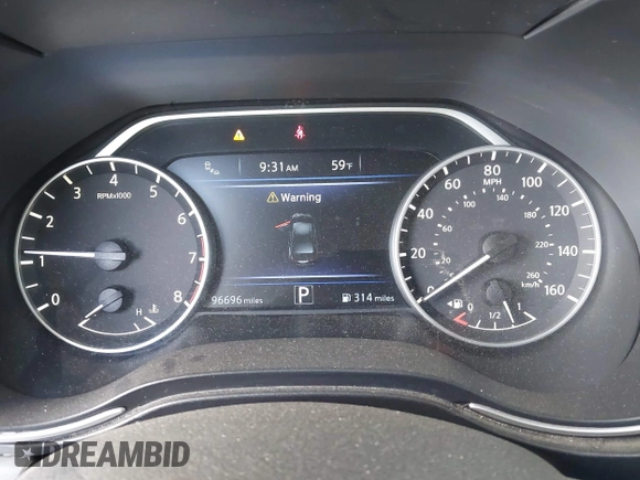 2018 Nissan Maxima SL with VIN 1N4AA6AP4JC371488, listed as a IAAI auction lot 42255682 with 96,696 mi miles and . Bid and sale history available at DreamBid. Image 7.