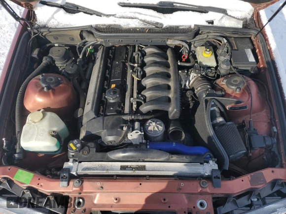 1997 BMW M3 with VIN WBSCD9329VEE06884, listed as a Copart auction lot 89144195 with 168,494 mi miles and Clean title. Bid and sale history available at DreamBid. Image 11.