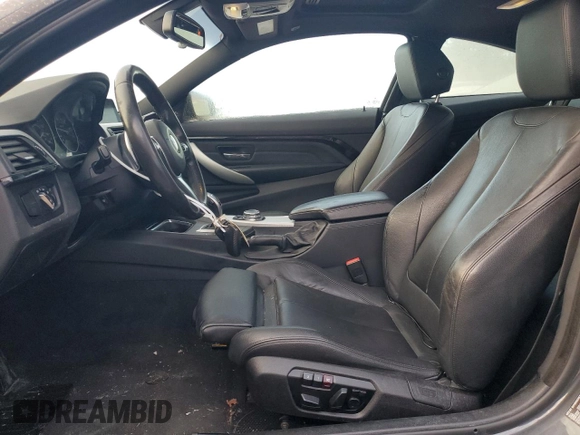 2015 BMW 4 Series 428i xDrive with VIN WBA3N5C59FK198817, listed as a Copart auction lot 50234525 with 134,233 mi miles and Salvage title. Bid and sale history available at DreamBid. Image 7.