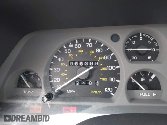 1990 Ford Thunderbird with VIN 1FAPP64R0LH184437, listed as a IAAI auction lot 41805675 with 88,399 mi miles and . Bid and sale history available at DreamBid. Image 7.