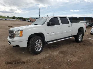 2011 GMC Sierra 2500HD Denali with VIN 1GT125CG2BF248173, listed as a Copart auction lot 58252575 with 192,891 mi miles and Salvage title. Bid and sale history available at DreamBid. Image 1.