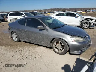 2006 Acura RSX with VIN JH4DC54886S005996, listed as a Copart auction lot 46494425 with 183,401 mi miles and Salvage Title. Bid and sale history available at carsss.com. Image 4.