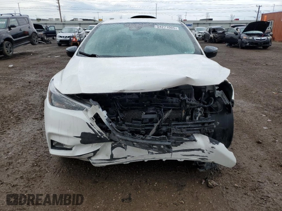 2021 Nissan Versa SR with VIN 3N1CN8FV2ML923513, listed as a Copart auction lot 54271005 with 201,657 mi miles and Salvage title. Bid and sale history available at DreamBid. Image 5.