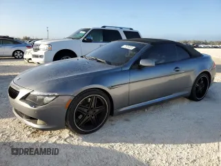 2008 BMW 6 Series 650i with VIN WBAEB53538CX60354, listed as a Copart auction lot 77579324 with 0 mi miles and Salvage Title. Bid and sale history available at carsss.com. Image 1.