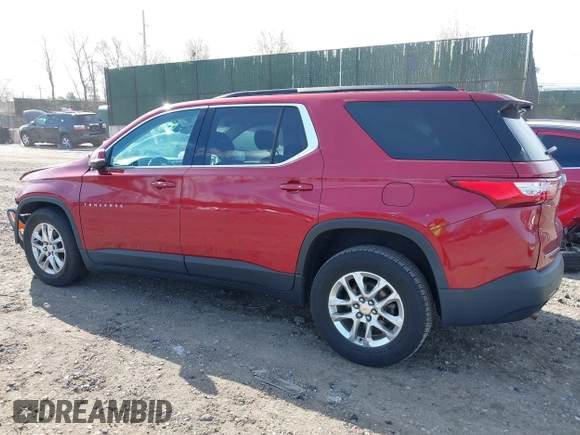 2020 Chevrolet Traverse LT Cloth with VIN 1GNEVGKW0LJ156045, listed as a IAAI auction lot 42050791 with 98,250 mi miles and . Bid and sale history available at DreamBid. Image 3.