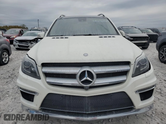 2015 Mercedes-Benz GL-Class GL 550 with VIN 4JGDF7DE9FA467835, listed as a Copart auction lot 74236834 with 0 mi miles and Salvage Title. Bid and sale history available at carsss.com. Image 5.