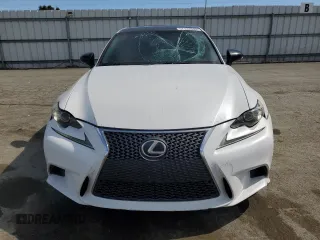 2015 Lexus IS 250 with VIN JTHCF1D26F5022849, listed as a Copart auction lot 57132835 with 130,162 mi miles and Salvage title. Bid and sale history available at DreamBid. Image 5.