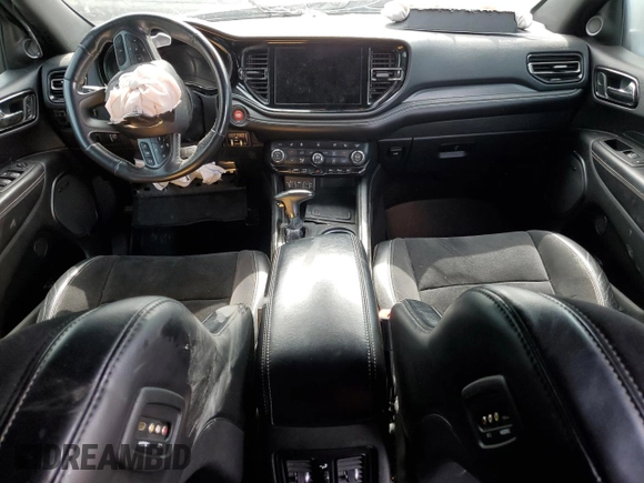 2021 Dodge Durango SRT Hellcat with VIN 1C4SDJH98MC689327, listed as a Copart auction lot 52169015 with 53,009 mi miles and Salvage title. Bid and sale history available at DreamBid. Image 8.