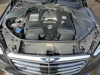 2018 Mercedes-Benz S 63 AMG with VIN WDDUG8JB8JA396370, listed as a Copart auction lot 81920304 with 41,713 mi miles and Salvage title. Bid and sale history available at DreamBid. Image 12.