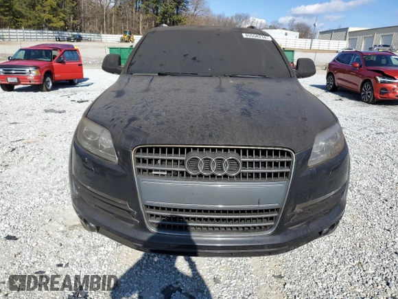 2007 Audi Q7 Premium with VIN WA1BV74L47D018456, listed as a Copart auction lot 85558234 with 0 mi miles and Salvage Title. Bid and sale history available at carsss.com. Image 5.