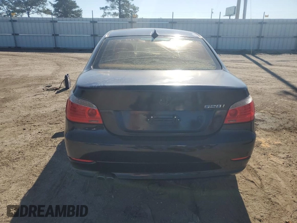 2009 BMW 5 Series 528i with VIN WBANU535X9C118774, listed as a Copart auction lot 85287694 with 200,607 mi miles and Salvage Title. Bid and sale history available at carsss.com. Image 6.
