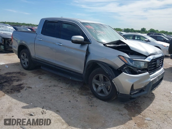 2021 Honda Ridgeline RTL-E с VIN 5FPYK3F70MB025806, выставлен на аукционе IAAI как лот 42311667 с пробегом 30 143 миль миль и . История ставок и продаж доступна на DreamBid. Изображение 1.