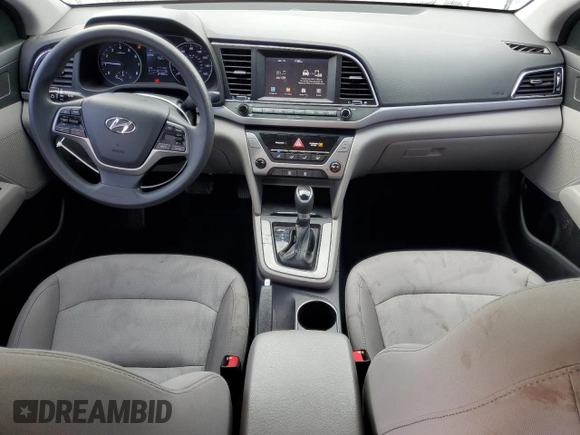 2017 Hyundai Elantra SE with VIN 5NPD84LF8HH105434, listed as a Copart auction lot 89069285 with 124,999 mi miles and Salvage Title. Bid and sale history available at DreamBid. Image 8.