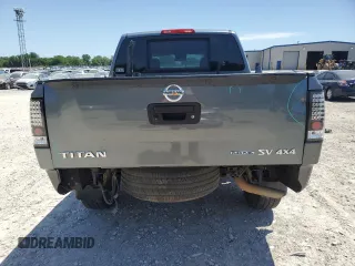 2015 Nissan Titan Pro-4X with VIN 1N6BA0EC5FN514184, listed as a Copart auction lot 56721065 with 127,283 mi miles and Salvage title. Bid and sale history available at DreamBid. Image 6.