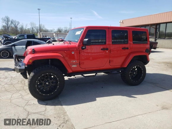 2018 Jeep Wrangler JK Unlimited Sahara with VIN 1C4HJWEG5JL893839, listed as a Copart auction lot 50401454 with 60,383 mi miles and Salvage Title. Bid and sale history available at carsss.com. Image 1.