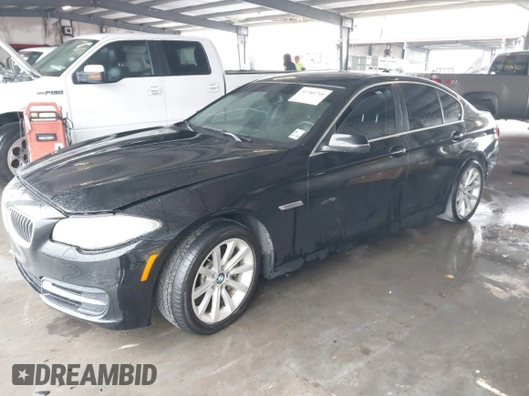 2014 BMW 5 Series 535i with VIN WBA5B1C53ED476916, listed as a IAAI auction lot 41380780 with 89,253 mi miles. Bid and sale history available at carsss.com. Image 17.