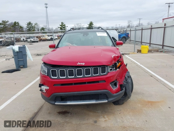 2021 Jeep Compass Limited with VIN 3C4NJDCB7MT555074, listed as a IAAI auction lot 41919369 with 29,525 mi miles and . Bid and sale history available at DreamBid. Image 13.