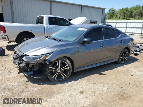 2023 Nissan Sentra SR with VIN 3N1AB8DV8PY271569, listed as a Copart auction lot 52112895 with 30,470 mi miles and Salvage Title. Bid and sale history available at DreamBid. Image 1.