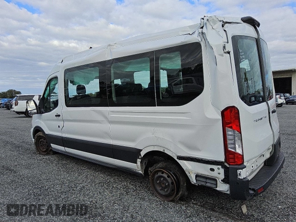 2021 Ford Transit Passenger XL with VIN 1FBAX2C87MKA03621, listed as a Copart auction lot 80461454 with 87,785 mi miles and Salvage Title. Bid and sale history available at DreamBid. Image 2.