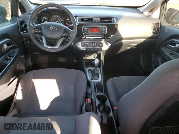 2016 Kia Rio LX with VIN KNADM4A30G6604268, listed as a Copart auction lot 42232105 with 152,872 mi miles and Salvage Title. Bid and sale history available at carsss.com. Image 8.
