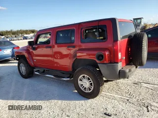 2008 Hummer H3 SUV with VIN 5GTEN13E488111242, listed as a Copart auction lot 78488954 with 0 mi miles and Salvage Title. Bid and sale history available at carsss.com. Image 2.