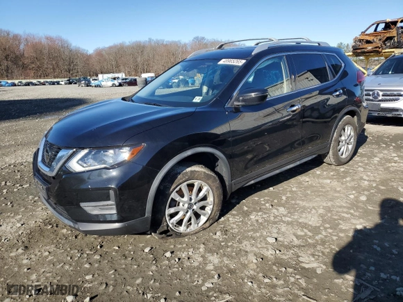 2020 Nissan Rogue SV with VIN JN8AT2MV7LW134488, listed as a Copart auction lot 48965265 with 65,109 mi miles and Salvage Title. Bid and sale history available at carsss.com. Image 1.