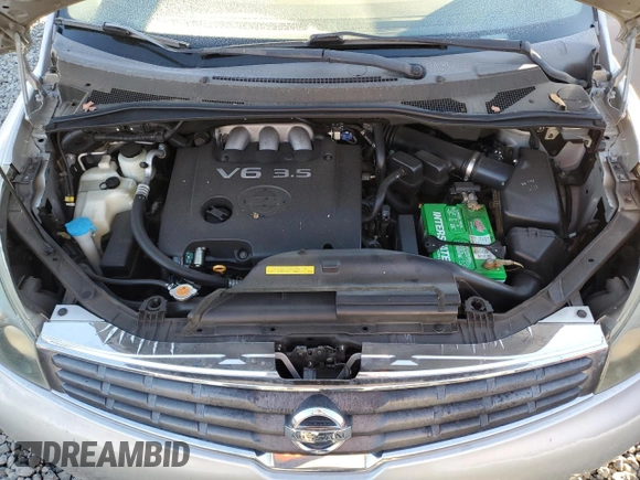 2008 Nissan Quest with VIN 5N1BV28U78N109367, listed as a Copart auction lot 84481304 with 116,823 mi miles and Salvage Title. Bid and sale history available at carsss.com. Image 11.