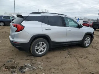 2020 GMC Terrain SLE with VIN 3GKALMEV1LL294768, listed as a Copart auction lot 46607845 with 51,230 mi miles and Salvage Title. Bid and sale history available at DreamBid. Image 3.