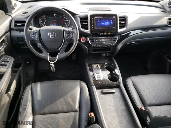2020 Honda Ridgeline RTL-E with VIN 5FPYK3F72LB003269, listed as a Copart auction lot 49004155 with 34,793 mi miles and Salvage Title. Bid and sale history available at carsss.com. Image 8.