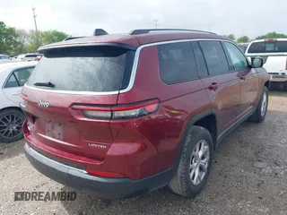2021 Jeep Grand Cherokee Limited z VIN 1C4RJKBGXM8161859, wystawiony jako IAAI lot #41889257 z przebiegiem 46 965 mil mil oraz . Historia ofert i sprzedaży dostępna na DreamBid. Obrazek 4.