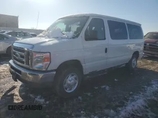 2012 Ford Econoline Wagon XL with VIN 1FMNE1BL6CDB12668, listed as a Copart auction lot 37751654 with 31,425 mi miles and Clean Title. Bid and sale history available at carsss.com. Image 1.