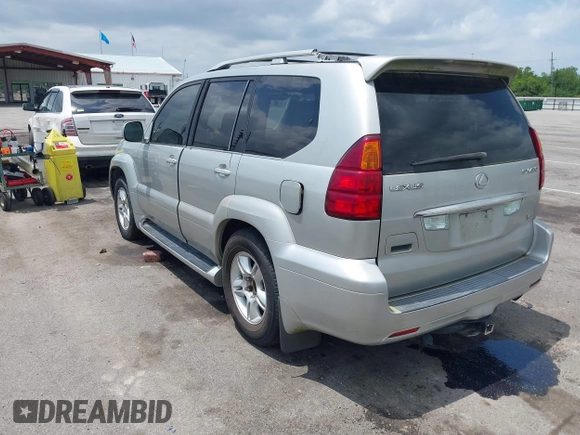 2005 Lexus GX with VIN JTJBT20X550082871, listed as a IAAI auction lot 42080527 with Not Provided miles. Bid and sale history available at carsss.com. Image 3.