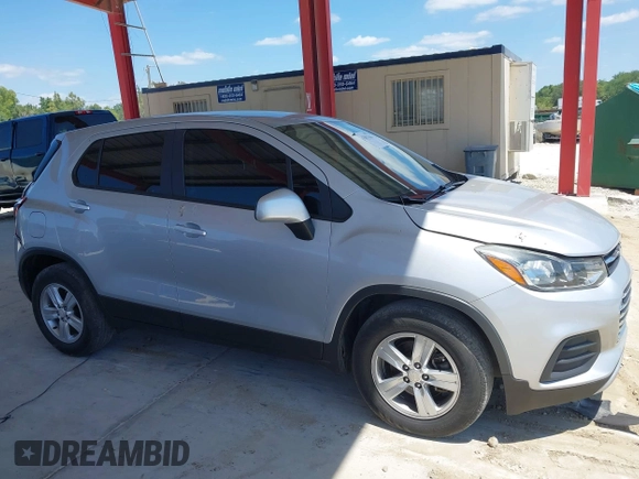 2020 Chevrolet Trax LS with VIN 3GNCJKSB6LL213456, listed as a IAAI auction lot 42021444 with 100,330 mi miles and . Bid and sale history available at DreamBid. Image 13.