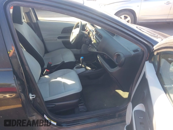 2013 Toyota Prius One with VIN JTDKDTB34D1550078, listed as a IAAI auction lot 42214172 with 210,756 mi miles and . Bid and sale history available at carsss.com. Image 5.