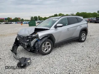 2024 Hyundai Tucson SEL z VIN KM8JBCDE1RU290417, wystawiony jako Copart lot #57656905 z przebiegiem 16 663 mil mil oraz Szkoda całkowita • Salvage title. Historia ofert i sprzedaży dostępna na DreamBid. Obrazek 1.