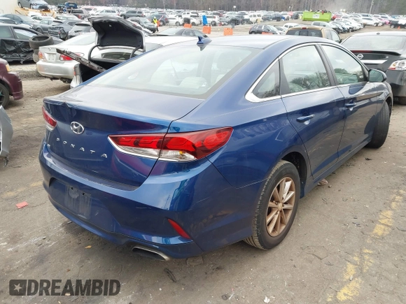 2019 Hyundai Sonata SE with VIN 5NPE24AF0KH737313, listed as a IAAI auction lot 41618811 with 104,822 mi miles and . Bid and sale history available at carsss.com. Image 4.